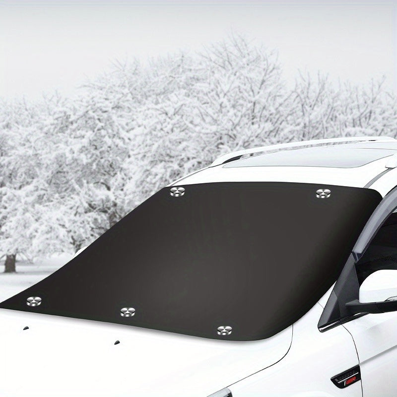 (5-cijferige magnetische universele autosneeuwscherm) Autozonnescherm crème zonnescherm, verdikt antivries, antivries, zonbescherming, autohoes