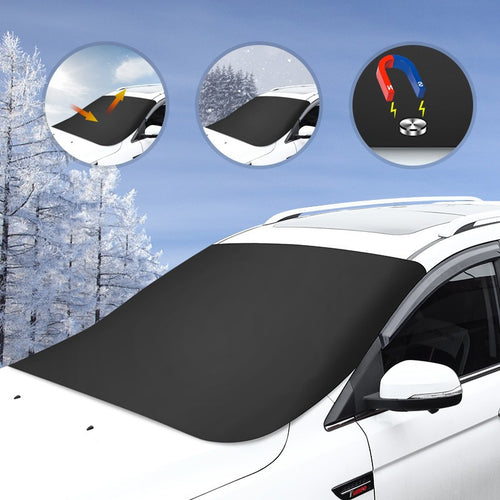 (5-cijferige magnetische universele autosneeuwscherm) Autozonnescherm crème zonnescherm, verdikt antivries, antivries, zonbescherming, autohoes