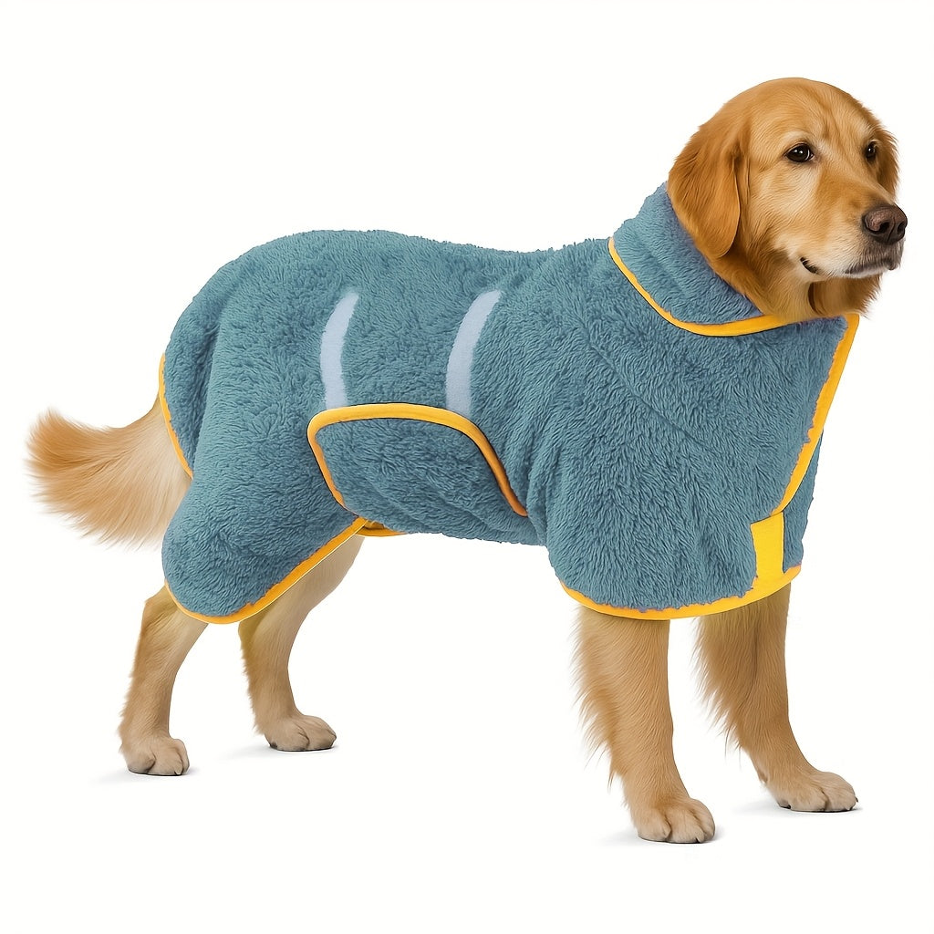 Fleece Honden Truien Winter Warme Hondenkleding voor Kleine Middelgrote Grote Honden Fuzzy Huisdier Outfit Zachte Pullover Honden Sweatshirt Puppy Kouwe Weer