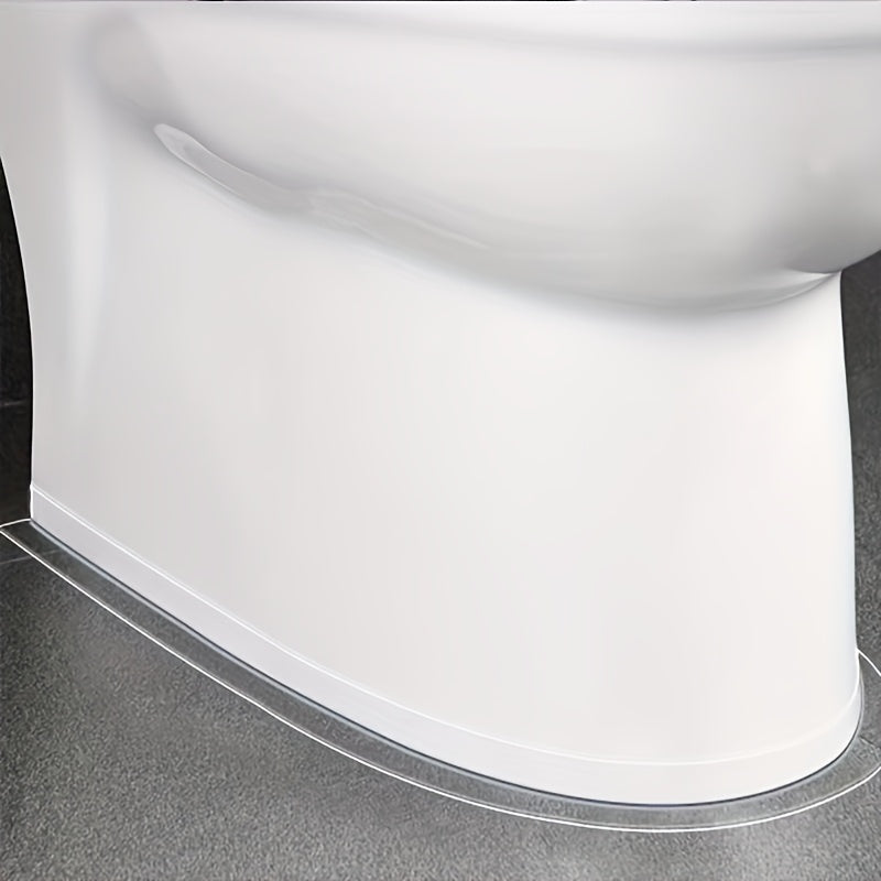 2-Rol Set Siliconen Keuken- en Badkamer Waterdichte Tape, Afdichtstrips voor Keukenvoegen, Transparante Waterdichte Strips, Badkamer Toilet Muur Hoeklijn, Geschikt Voor Spoelbak Kieren, Duurzaam Materiaal, Ideaal Voor Thuis- en Restaurantgebruik