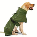 Hondenjas, Verdikt, Fleece Gevoerd, Warm, Koudebestendig, Reflecterend, Winter, voor Dobermann, Labrador, Samoyed, Buiten, Hondenwandelen, Hondenkoat, Huisdierkleding