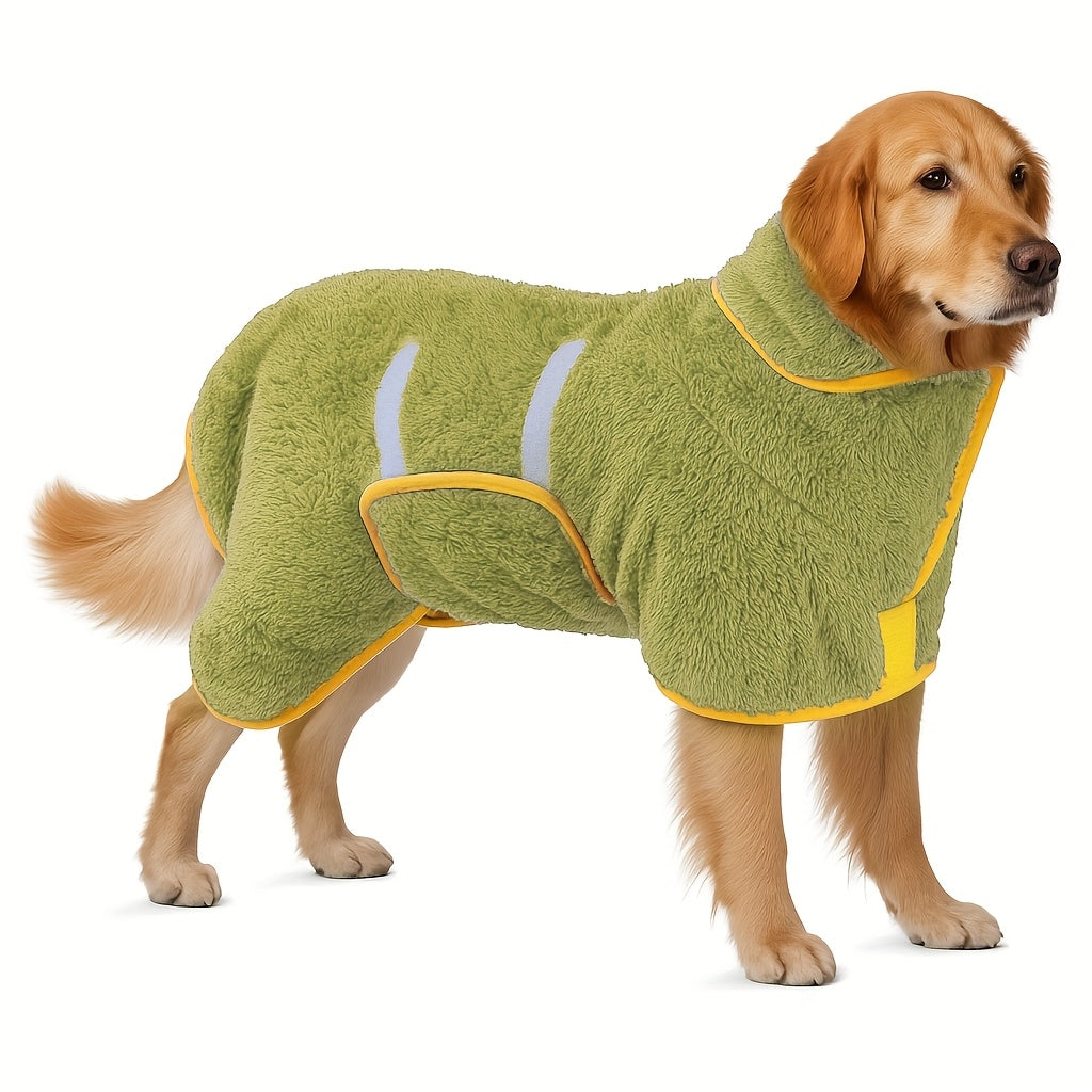 Fleece Honden Truien Winter Warme Hondenkleding voor Kleine Middelgrote Grote Honden Fuzzy Huisdier Outfit Zachte Pullover Honden Sweatshirt Puppy Kouwe Weer